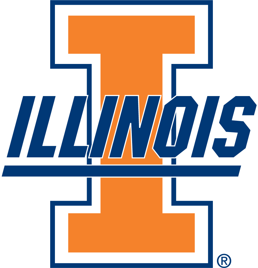 Illinois Fighting Illini 2002-2014 Secondary Logo DIY iron on transfer (heat transfer)...